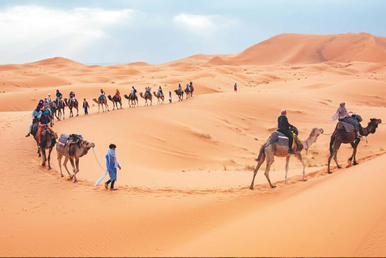 3-day tour from Fez to Marrakech via Merzouga desert