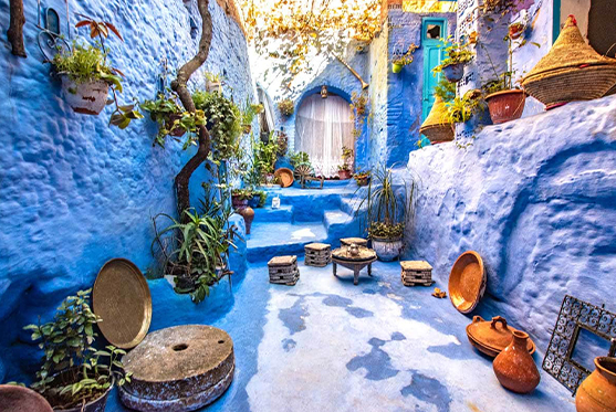 One-day excursion to Chefchaouen from Fes, blue city