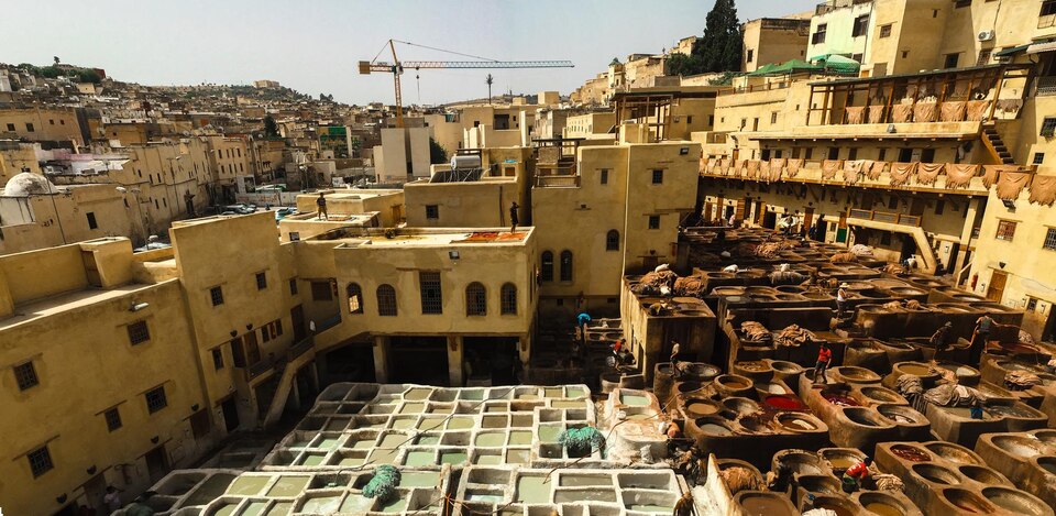 View of the medina of Fez, Morocco