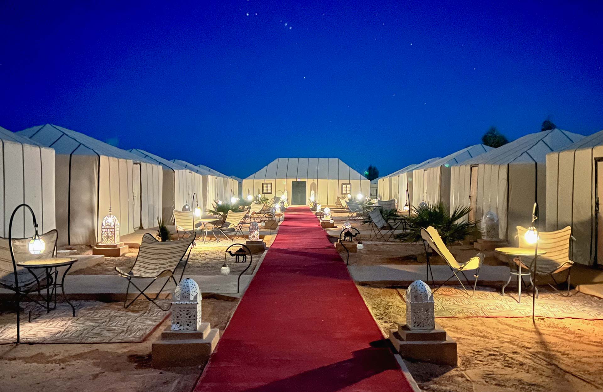 Glamping en el Sahara - Alojamiento premium en el desierto de Merzouga