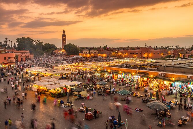Mercado tradicional en la Medina de Marrakech - Tour cultural