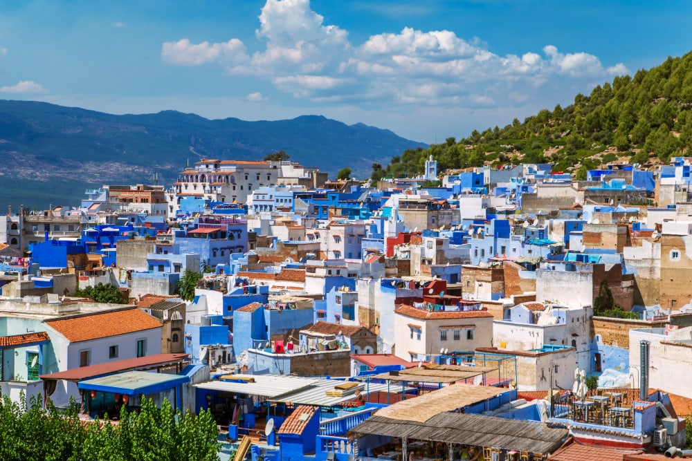 Calles azules de Chefchaouen - La ciudad azul del Rif