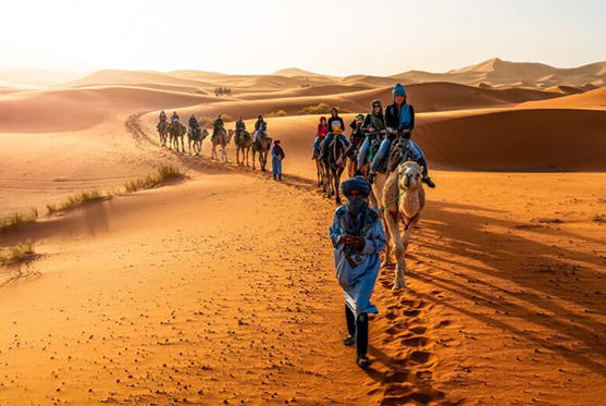 7-day tour from Tangier to Marrakech via Chefchaouen, Fez and the desert