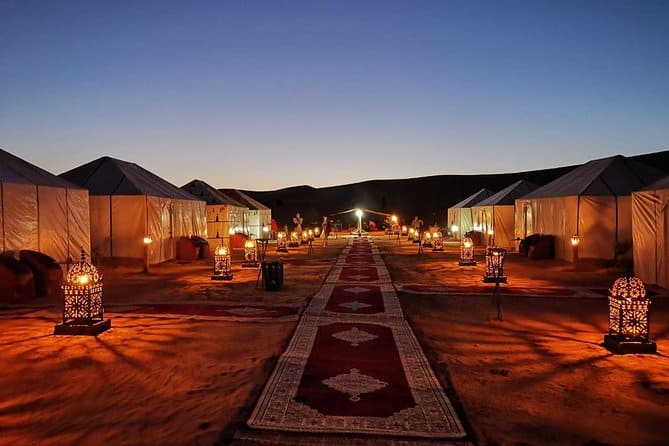 Campamento de lujo en el Sahara - Noche bajo las estrellas